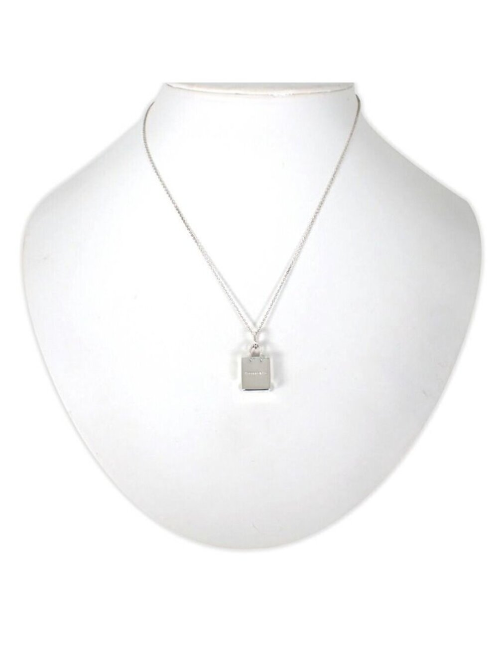 Tiffany & Co 925 Shopping Bag Pendant